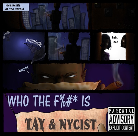 Tay & Nycist CD Cover: First Draft