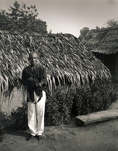 Man with Rifle, Ivory Coast, Africa