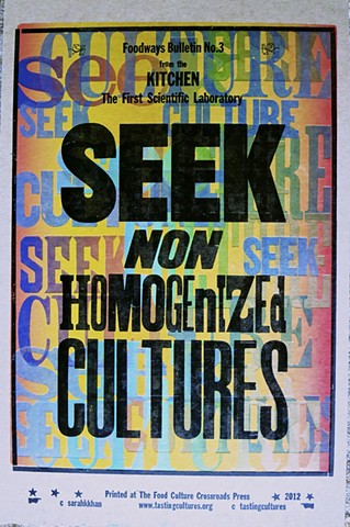Seek Non-Homogenized Cultures