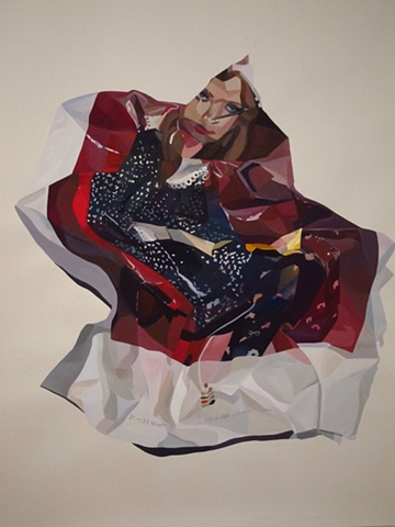 Orla Kiely, Nora Mulheren, painting