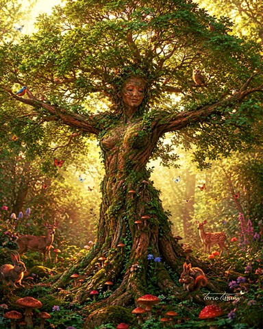 fine art, Ancient Spirits art, nature art, ancient goddess art, photographic art, spiritual art, digital art, unique art, digital painting