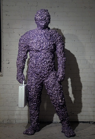 What Are You Looking At? (Purple Man)