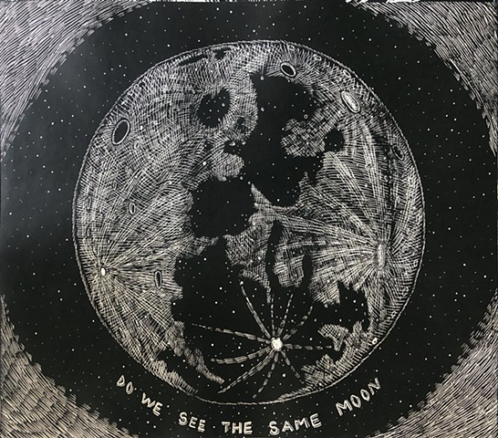 Do We See The Same Moon (Black)