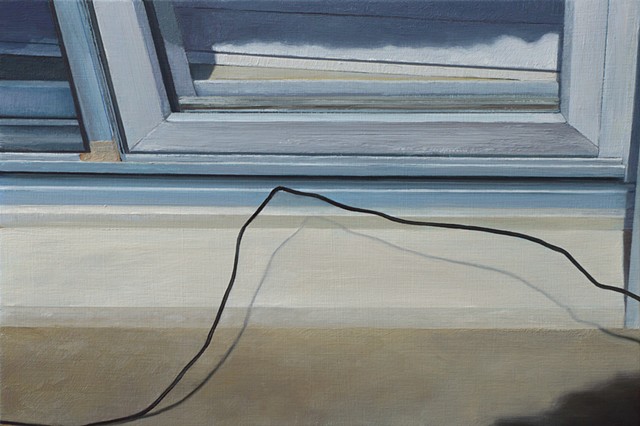 untitled (window and grounding wire)