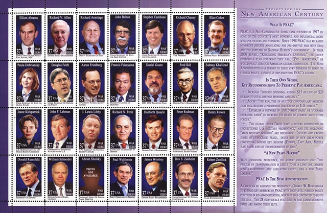 PNAC Commemorative Stamps, detail