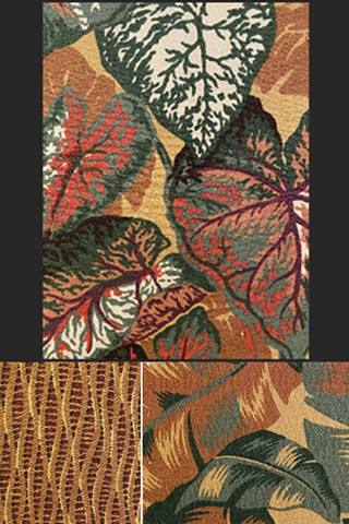 Tropical Barkcloth decorative fabric- Duralee Fabrics