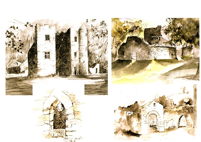 Drawings at Carey's Castle