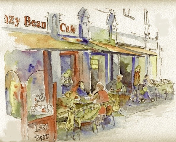 Coffee at the Lazy Bean Cafe Cahir 