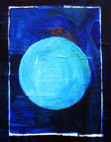 blue mandala