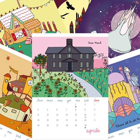 2022 Calendar There's no place like home