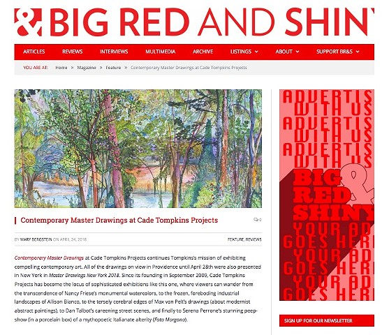Big Red & Shiny: Contemporary Drawings
