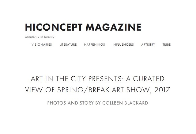 HiConcept Magazine - Spring/Break Art Show