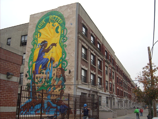 A Groundswell Mural project with Majora Carter Group