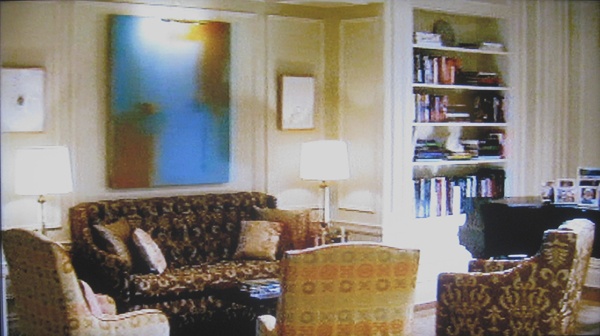 The Nanny Diaries 
Julian Jackson painting
in the X's apartment