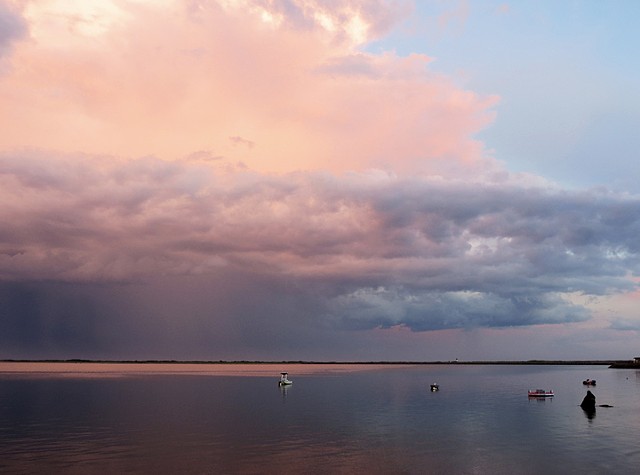 Sunset Inside Thunderstorm West End, Provincetown, MA © Sally Brophy