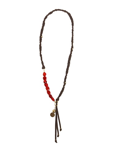 HOLY HARLOT JEWELRY CORAL PRAYER BEAD NECKLACE