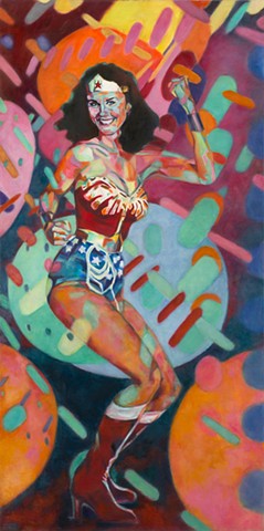 "Wonder Woman at the Disco"
--Prints Available--