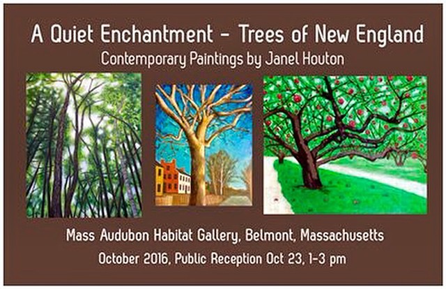 A Quiet Enchantment - Trees of New England - Painting Exhibit