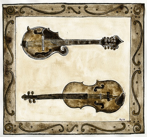 Mandolin and Fiddle