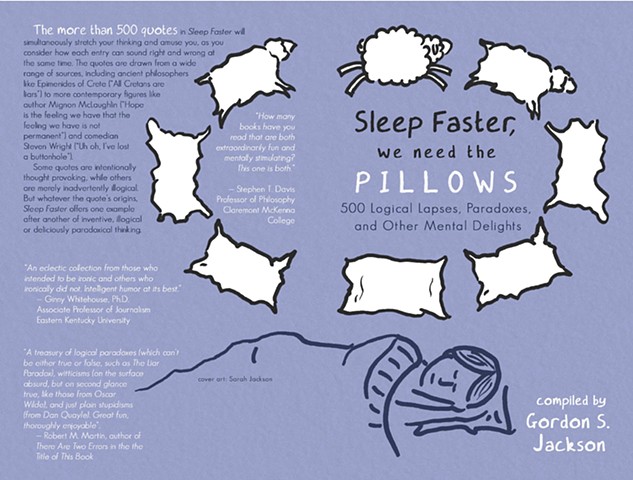 "Sleep Faster, We Need the Pillows" by Gordon Jackson, book cover