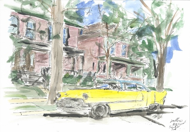 Yellow Car, South  St. Louis