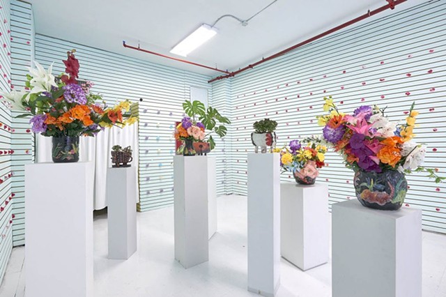 Flower Shop, On Canal, special exhibition between The Hole NYC and Wallplay  