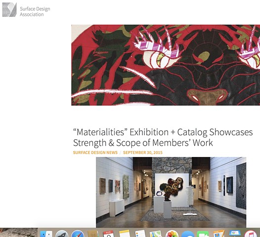 “Materialities” Exhibition + Catalog Showcases Strength & Scope of Members’ Work