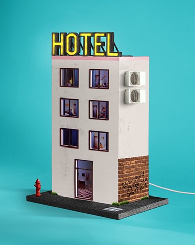 Hotel Voyeur initial model