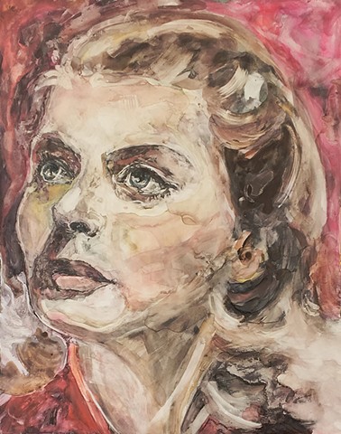 Ingrid Bergman female portrait old hollywood