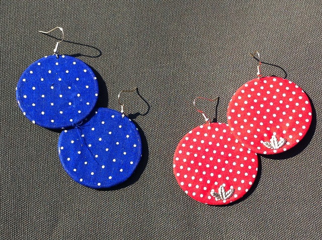 embroidery hoop earrings