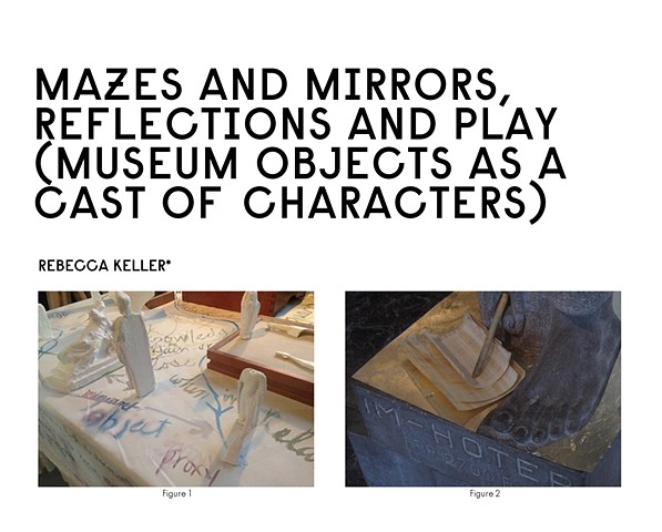 *Mazes and Mirrors, Reflections and Play: Museum Objects as a Cast of Characters project publication*
Frans Hals museum
