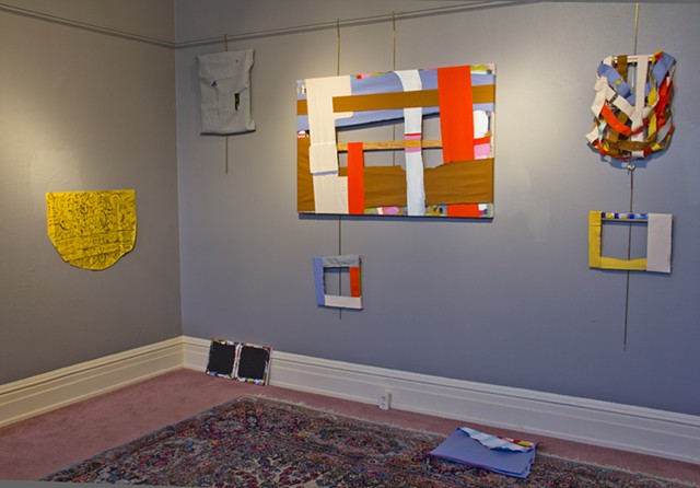 installation shot, Dayton Society of Painters and Sculptors