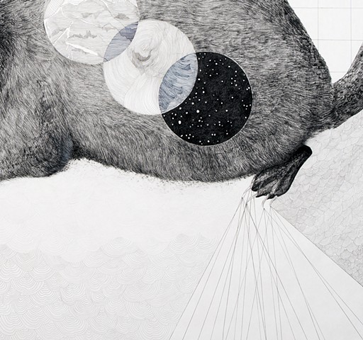 Repeat and Shift: Badger (detail)