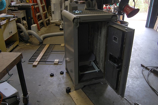 SAFE
(work in progress)
Seat installation and RPG defensive grating fabrication