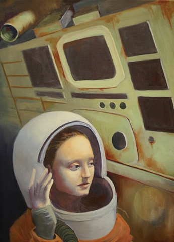 Lyndsea Cherkasky - Lyndsea Cochrane - Hermetic - oil on canvas