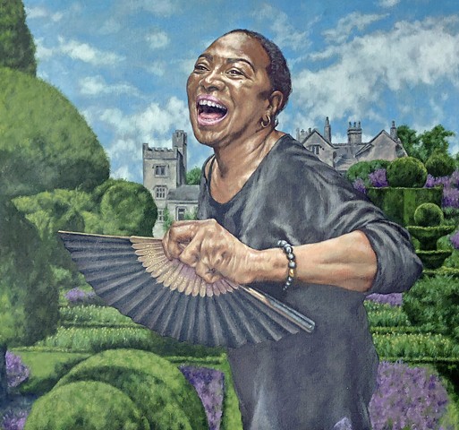 Laughing While Conducting - Fan A5 Limited Edition Giclee Print