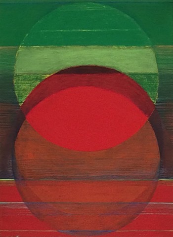 Untitled (Green into Red)