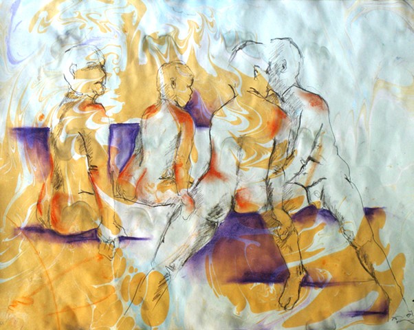 Group Figures marbled 2