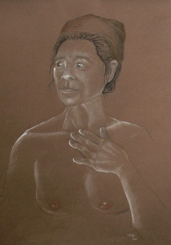Bonnie Portrait on Canson