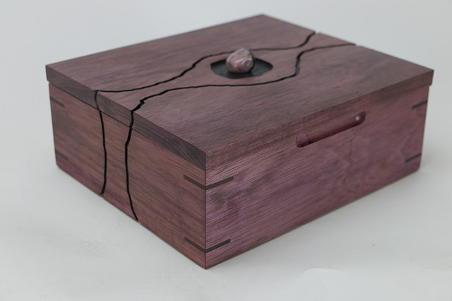 purpleheart , jewelry box