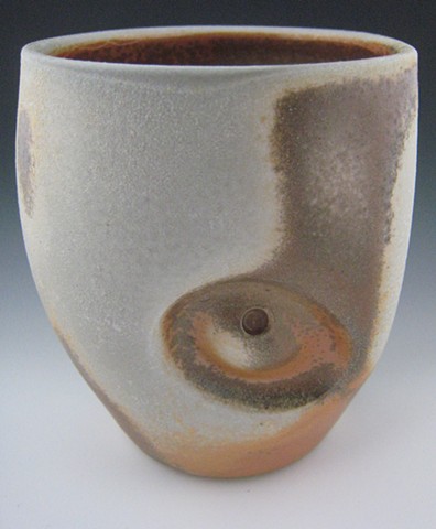 Cup, Porcelain, Wood Fired 