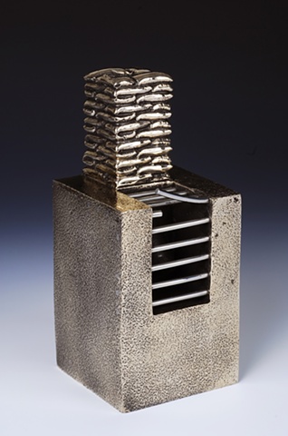Drainage Stack Box - Bronze, Stainless Steel