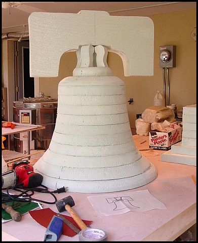 Liberty Bell in Progress