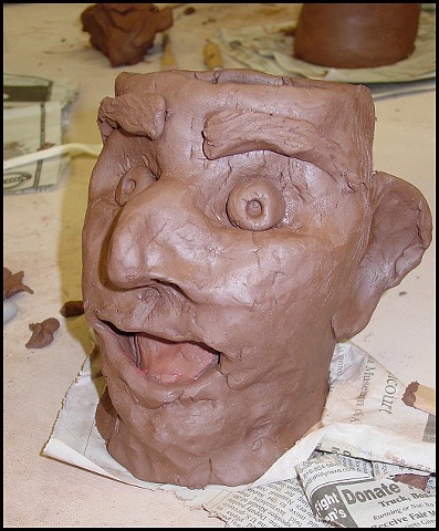 Face Pot from WXPN Workshop