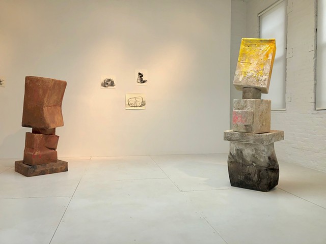 Jug Box Theory - Two Person Exhibition at 325 Projects Space, Ridgewood, NY - Amy Mahnick and Mark Van Wagner
