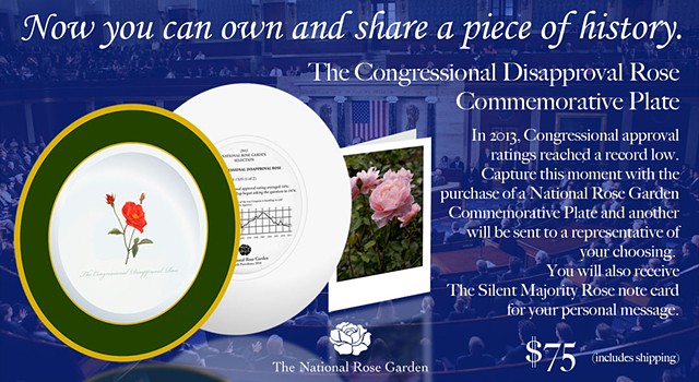 The Congressional Disapproval Rose Commemorative Plate
Advertisement