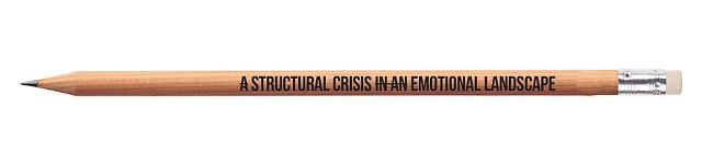 A Structural Crisis In An Emotional Landscape Pencil