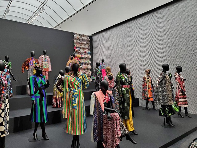 Duro Olowu's incredible original fashions inspired by his "Seeing Chicago" experience. 