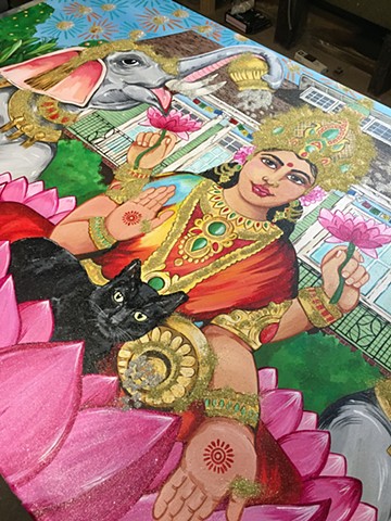 Lakshmi in Progress