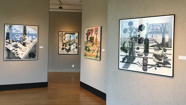 2018 Solo exhibit in Triangle Gallery at Sinclair College, OH.
